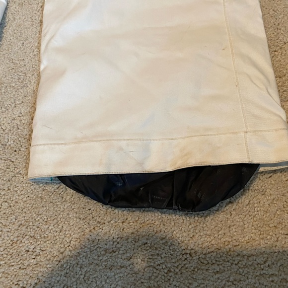 Burton white ski snowboard pants - Picture 2 of 9